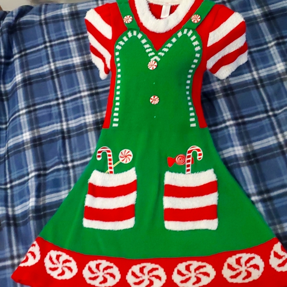 Santa's little helper dress